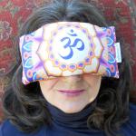 Om Mandala Eye Pillow